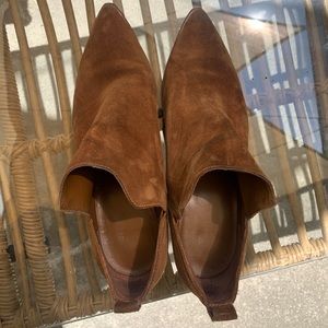 Marc Fisher suede booties